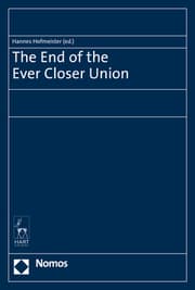 Cover von The End of the Ever Closer Union