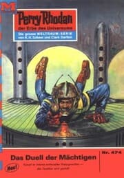 Cover von Perry Rhodan 474: Das Duell der Mächtigen