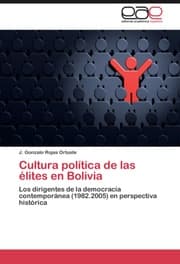 Cover von Cultura política de las élites en Bolivia