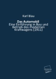 Cover von Das Automobil