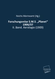 Cover von Forschungsreise S.M.S. Planet 1906/07