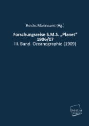 Cover von Forschungsreise S.M.S. Planet 1906/07