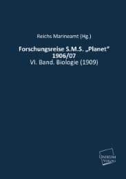 Cover von Forschungsreise S.M.S. Planet 1906/07