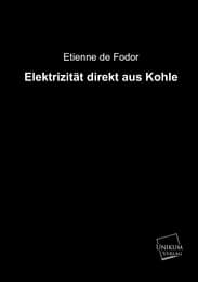 Cover von Elektrizität direkt aus Kohle