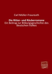 Cover von Die Ritter- und Räuberromane