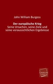 Cover von Der europäische Krieg