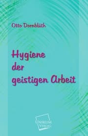 Cover von Hygiene der geistigen Arbeit