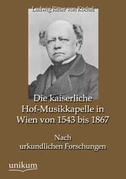 Cover von Die kaiserliche Hof-Musikkapelle in Wien von 1543 bis 1867