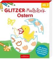 Cover von Glitzer-Malblock Ostern