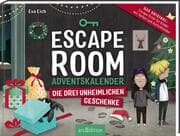 Cover von Escape Room Adventskalender. Die drei unheimlichen Geschenke
