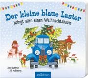 Cover von Der kleine blaue Laster bringt allen einen Weihnachtsbaum