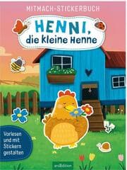 Cover von Mitmach-Stickerbuch - Henni, die kleine Henne