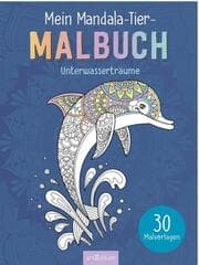 Cover von Mein Mandala-Tier-Malbuch - Unterwasserträume