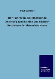 Cover von Der Führer in die Mooskunde
