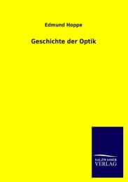 Cover von Geschichte der Optik