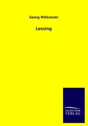 Cover von Lessing