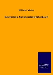 Cover von Deutsches Aussprachewörterbuch
