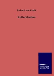 Cover von Kulturstudien