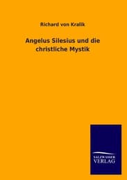 Cover von Angelus Silesius und die christliche Mystik