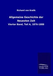 Cover von Allgemeine Geschichte der Neuesten Zeit