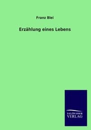 Cover von Erzählung eines Lebens