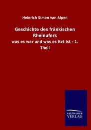 Cover von Geschichte des fränkischen Rheinufers