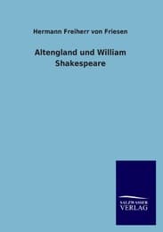 Cover von Altengland und William Shakespeare