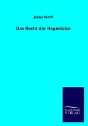 Cover von Das Recht der Hagestolze