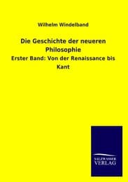 Cover von Die Geschichte der neueren Philosophie