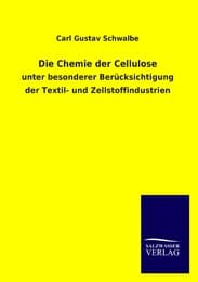 Cover von Die Chemie der Cellulose