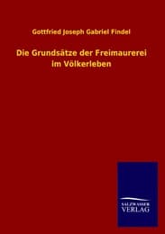 Cover von Die Grundsätze der Freimaurerei im Völkerleben