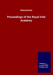 Cover von Proceedings of the Royal Irish Academy
