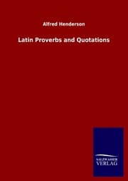 Cover von Latin Proverbs and Quotations