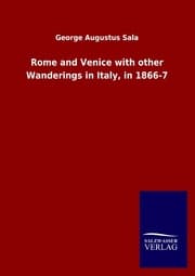 Cover von Rome and Venice with other Wanderings in Italy, in 1866-7