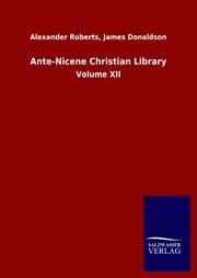 Cover von Ante-Nicene Christian Library