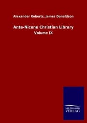 Cover von Ante-Nicene Christian Library
