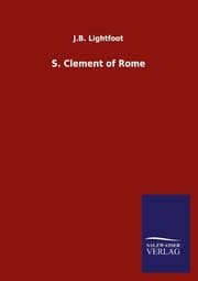 Cover von S. Clement of Rome