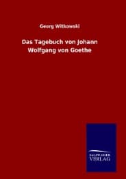 Cover von Das Tagebuch von Johann Wolfgang von Goethe