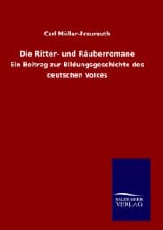 Cover von Die Ritter- und Räuberromane