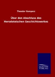 Cover von Über den Abschluss des Herodoteischen Geschichtswerkes