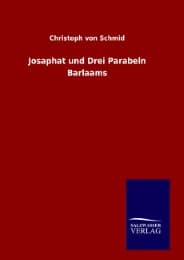 Cover von Josaphat und Drei Parabeln Barlaams