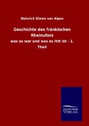 Cover von Geschichte des fränkischen Rheinufers