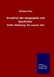 Cover von Grundriss der Geographie und Geschichte