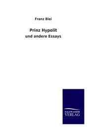 Cover von Prinz Hypolit