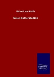 Cover von Neue Kulturstudien