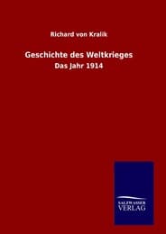 Cover von Geschichte des Weltkrieges