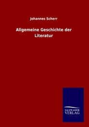 Cover von Allgemeine Geschichte der Literatur