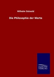 Cover von Die Philosophie der Werte