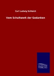 Cover von Vom Schaltwerk der Gedanken