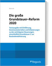 Cover von Die große Grundsteuer-Reform 2020